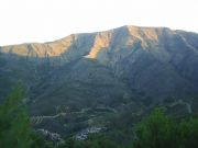 Anocheciendo en Las Hurdes. Cceres